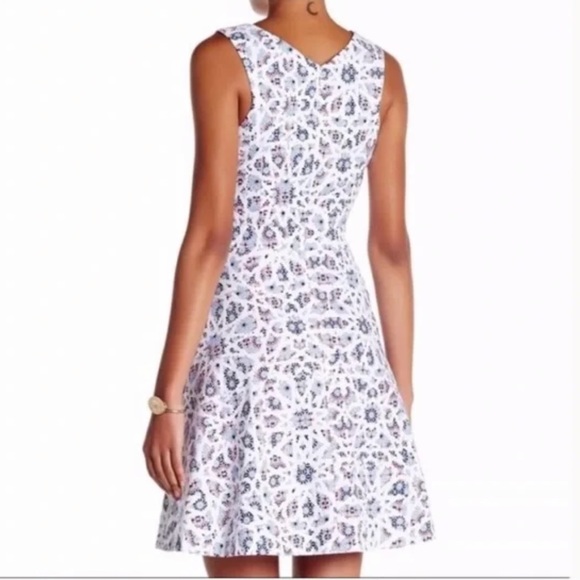 CeCe by Cynthia Steffe Eastyn Mosaic Dress - Picture 2 of 12